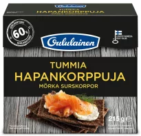 Oululainen Tumma Hapankorppu 215g