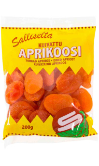 MS kuivattuja aprikooseja 200g