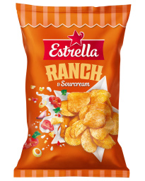 Estrella Ranch & Sourcream sipsipussi 275g