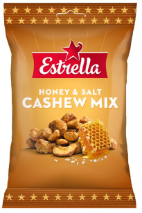 Estrella Hunaja Suola Cashew Mix 140g