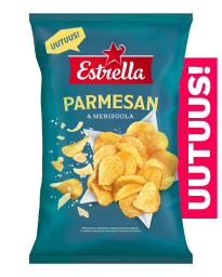 Estrella sipsi parmesan & merisuola 275g