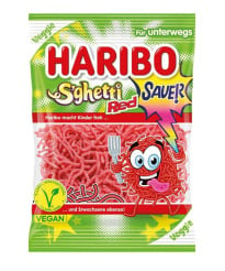 Haribo Ruoka S'ghetti Red 85g