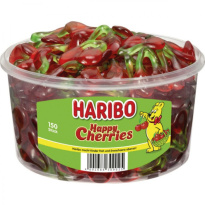 Haribo Happy Cherries &#1046;&#1077;&#1074;&#1072;&#1090;&#1077;&#1083;&#1100;&#1085;&#1099;&#1077; &#1082;&#1086;&#1085;&#1092;&#1077;&#1090;&#1099; 1200&#1075;&#160;