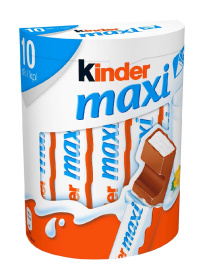 Kinder Maxi maitosuklaata 10 kpl 210g