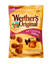 Werther´s Original Chocolate kermatoffee 120g