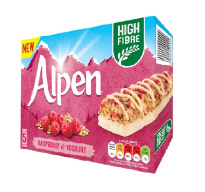 Alpen Vadelma & jogurtti myslipatukka 145g