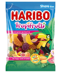 Haribo Tropifrutti karkkipussi 275g