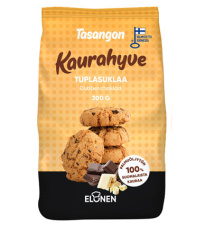Tasangon kaurahyve tuplasuklaa pikkuleipiä 100% kaura 300g