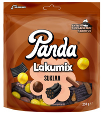 Panda LakuMix suklaa lakritsisekoitus 250g