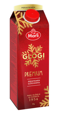 Marli premium glögijuoma 0% 1l perinteinen