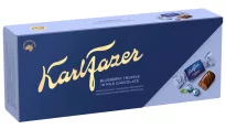 Karl Fazer Maitosuklaakeksit mustikoilla ja tryffeleillä 250g