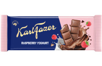 Karl Fazer Vadelmajogurtti suklaalevy 100g