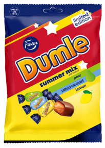 Fazer Dumle Summer Mix suklaamakeispussi 180g