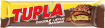 Tupla Double layer suklaapatukka 48g banana RFA