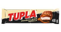 Tupla Double Layer Vanilla suklaapatukka 48g