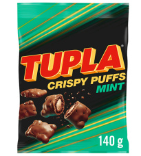Tupla Crispy Puffs Mint suklaamakeinen 140g
