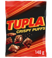 Tupla Crispy Puffs suklaamakeinen 140g