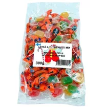 Finnsweet Lätkä & Tuttifrutti 300g salmiakin ja hedelmänmakuisia makeisia