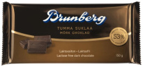 Brunberg Tumma suklaa, Laktoositon 150g