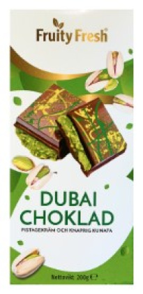 FruityFresh Dubai Suklaa 200g