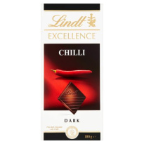 Lindt Excellence chili tumma suklaa 100g