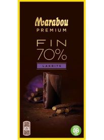 Marabou Premium Salt Liquorice 100g