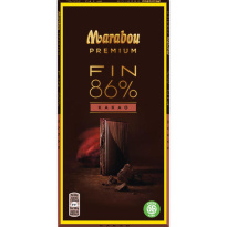 Marabou Premium Tumma 86% 100g