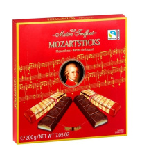 Mozart Tumma Suklaa Marsipaani 200g

