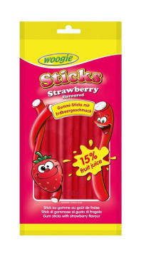 Woogie Karkkitikut Mansikka 80g