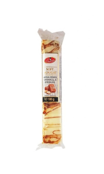Pehmeä Nougat-suolattu karamelli ja maapähkinä 100g