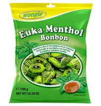 Woogie Eucalyptus-mentol karkit 700g
