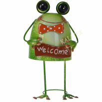 Puutarhan koriste Sammakko 17*11,5*26cm