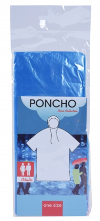 Sadeviitta Ponncho, aikuisten koko 1KPL