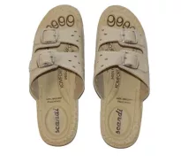 Naisten terveyssandaalit beige/white 36-42