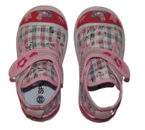 L.kengät pinkki värik.kärki,ruudu k19-24