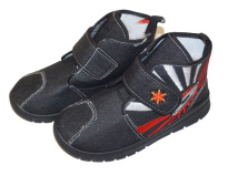 L.bootsit musta, tahti tarranauh. k19-30