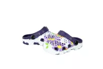 Lapset Clogs, violetti kukkia k 18-23