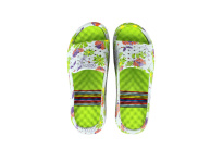 Naisten pistokkaat vihreä korkkipohja, k.36-41