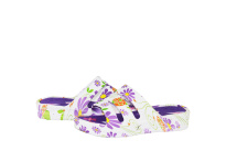 Naisten pistokkaat, violetti kukkia k.36-41