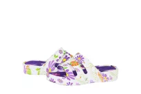 Naisten pistokkaat, violetti kukkia k.36-41