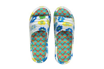 Naisten sandaalit Valko-sininen, koko 36-41