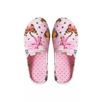 N.pistokkaat k.36-41 pink.perhoset