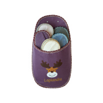 Kotitossu setti 5kpl poro violetti