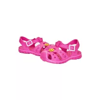 Tytt. sandaalit pink.hymiö k.24-29