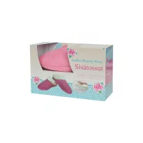 Naisten memo kotitossut, pinkki, k.36-41