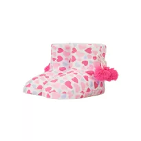 Lasten tossu sydänkuvio pinkki 28-34