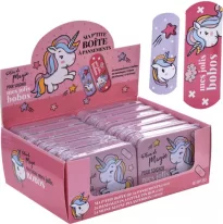 Lasten laastaripakkaus Unicorn 24 kpl 
