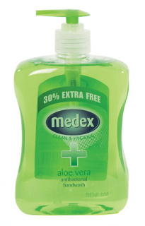 Medex Anti-Bacterial Käsisaippua Aloe Vera 650ml