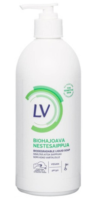 LV Biohajoava nestesaippua 500ml