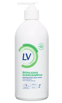 LV Suihkusaippua biohajoava 500ml